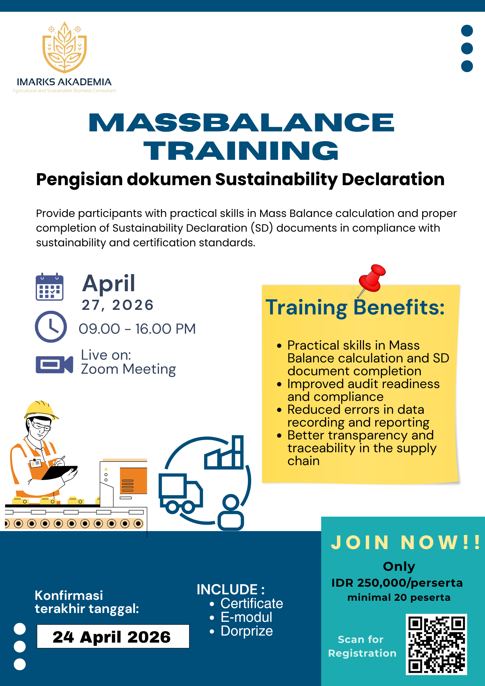 training massbalance